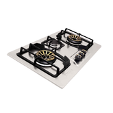 Crown CR-3111S Built-In Gas Hob β 3 Burner Stainless Steel Cooktop with Auto Ignition for Modern Kitchens